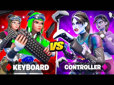 I Hosted a 2v2 KEYBOARD VS CONTROLLER Tournament In Fortnite! (sweaty)