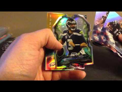 2015 Topps Platinum Football Hobby Box