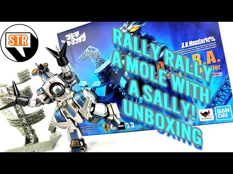 S.H.MonsterArts Moguera (G-Force Storage Dock Sally Ver.) UNBOXING