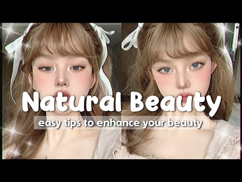 ⋆.ೃ࿔💌 enhance your natural beauty 🍥✨ || simple easy tips