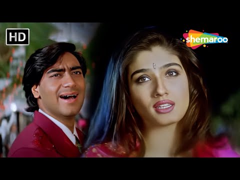 Aaj Ki Raat Naya Geet Koi Gaunga | Ajay Devgn, Raveena Tandon | Gair(1999) | Kumar Sanu, Alka Yagnik