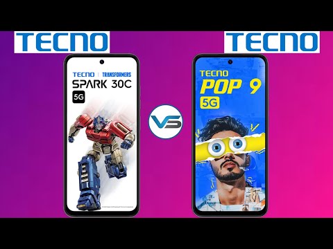 Tecno Pop 9 5G VS Tecno Spark 30C 5G | Tecno Spark 30C 5G VS Tecno Pop 9 5G