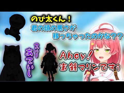 モノマネを上手さ３ワードセンス７で乗り切るさくらみこ【ホロライブ/さくらみこ/湊あくあ/宝鐘マリン/大空スバル】