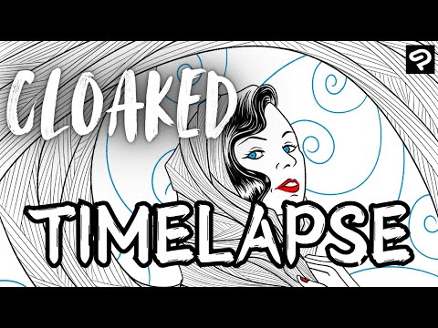 Art Timelapse l Cloaked l Fantasy Girl I Clip Studio Paint