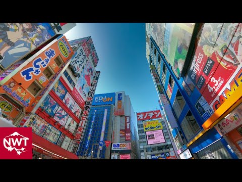 Relaxing Bike Ride In Tokyo Akihabara 2021 Spring 4K