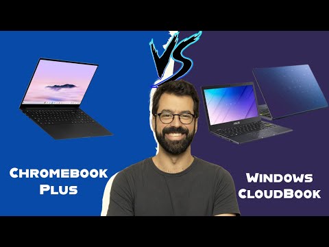 Chromebook Plus VS Windows CloudBook (Affordable Laptops Compared)