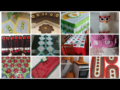 Impresionantes y hermosas ideas de patrones de crochet hechos a mano para decoraciones del hogar