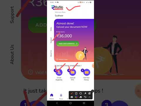 Rufilo Loan App Instant Loan Approved 36,000//Only Aadhar Card & Pan Card Loan Apply #instantloan