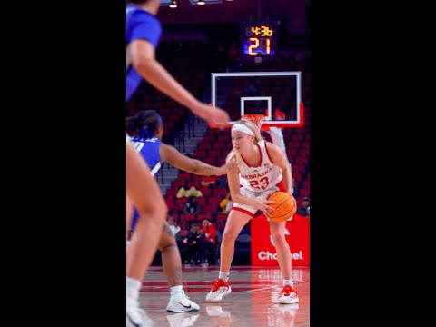 Britt Prince Highlgihts v Tarleton State | Nebraska Women's Basketball