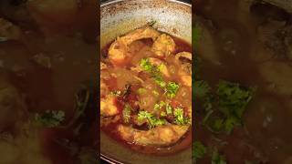 simple Fish curry without Tamarind, masala very Tasty #subscribe #food #viralfood #fishcurry #shorts