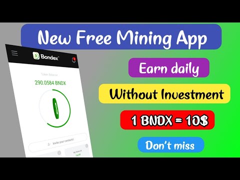 NEW FREE MINING APP | DAILY EARN | BONDEX ORIGIN | EARN MONEY ONLINE 2023 | NEW FREE CRYPTO LOOT