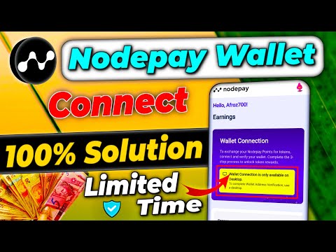 Nodepay wallet connect mobile | Nodepay wallet connect problem | How to connect nodepay wallet