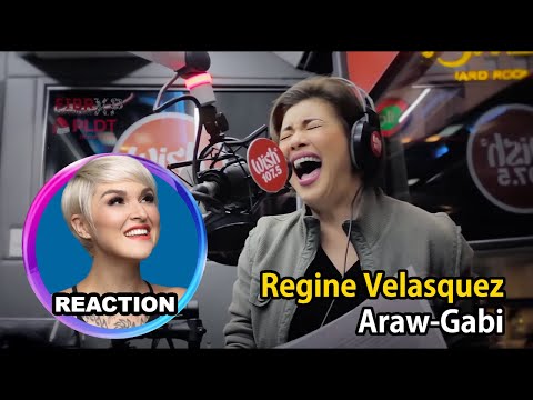 Vocal Coach Reacts to Regine Velasquez - "Araw-Gabi" LIVE｜國外聲樂老師點評黎晶 #reginevelasquez #wishbus