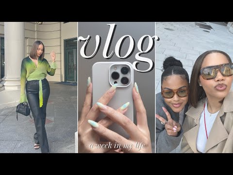 new iPhone, spring nails, luxury influencer event, content day, etc. | WEEKLY VLOG