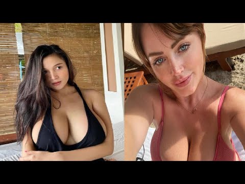 Lingerie Victoria Secret Sexy Bikini No Bra Swimsuit Try On Haul 2022 Mini Micro Bikini Swimwear