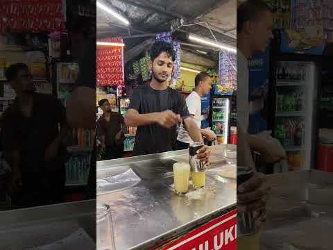 kulukki sharbat ! viral fruit #streetfood #sharbat #fruit #magic #drink #cr7 #famousshorts