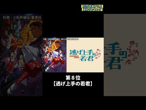 【海外人気】世界が評価した2024年夏アニメのランキングがやばすぎた 負けヒロインが多すぎる 推しの子 時々ボソッとロシア語でデレる隣のアーリャさん 義妹生活 逃げ上手の若君 小市民シリーズ