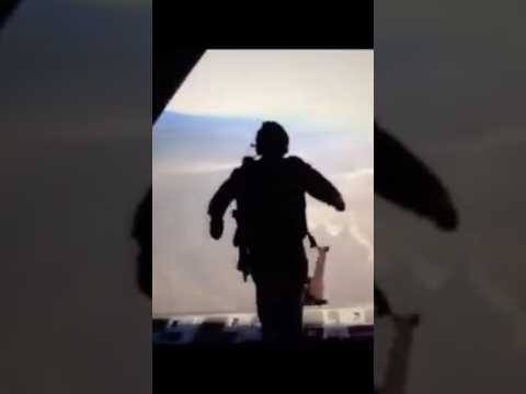 CAG/DELTA Force footage of Free Fall Jumping #army #operator #military #delta #specialforces