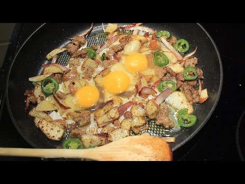 How to make Sausage Breakfast Scramble ~ Easy ~ Quick Breakfast