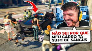 TENTE NÃO RIR! OS MELHORES MOMENTOS DO GAULES NO GTA 5