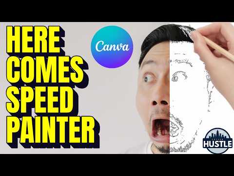 Canva SPEED PAINTER: The Amazing AI Sketch Video App