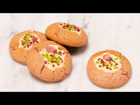 I want to eat it in the spring! How to make Cherry Blossom Ganache Cookies