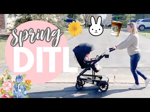 🌷SPRING🐰 Day in the Life of a Stay at Home Mom + Baby 2021