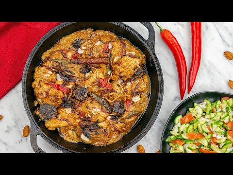 How to Make Shahi Chicken Korma - Mughlai Recipe