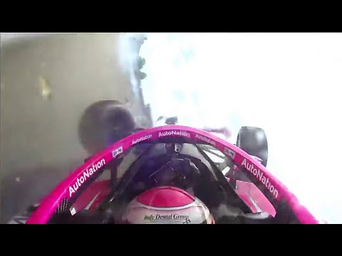 IndyCar 2018-2023 Onboard Crash Compilation (Dallara DW12 Mk.III)