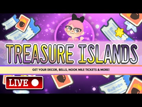 Animal Crossing New Horizons Treasure Islands Open! THANKS  FOR 5000 SUBS!