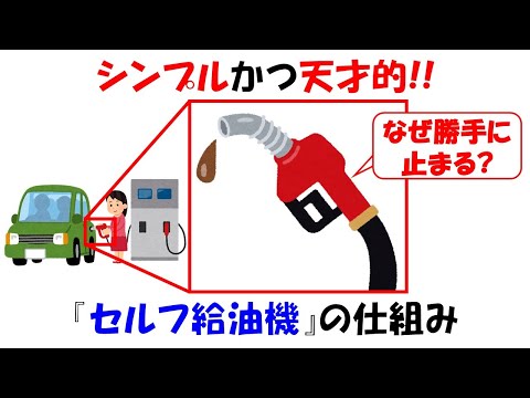 【はぴエネ補足】セルフ給油機の仕組み。原理である物理法則まで理科しよう!!【ベルヌーイの定理】【ベンチュリ効果】