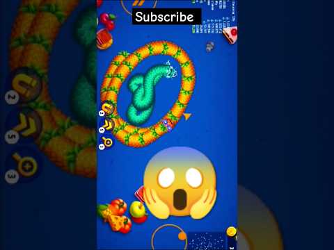 Worms Shorts | Worms Zone Kill | #kill #wormszone #wormsio #sanpwalagame #snakeplay #childgame #lik