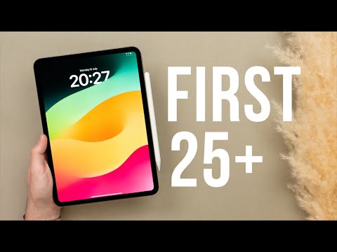 iPad Air/Pro - First 25 Things To Do (Tips & Tricks)