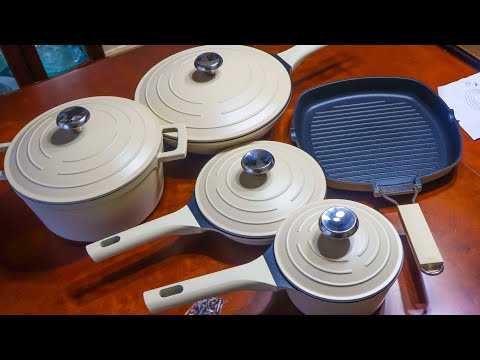 I Came Prepared This Year! Wodillo Non-Stick Pot Set Unboxing and Review