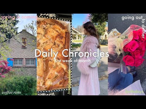 Daily Chronicles🍀 cozy mornings, going out, baking, ballet class