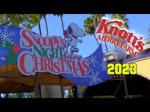 Snoopy's Night Before Christmas Show | Knott's Merry Farm 2023