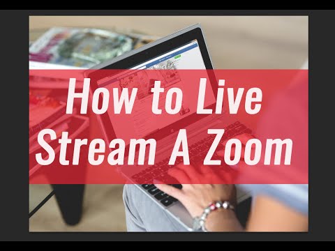 How to Facebook Live Stream on Zoom - Zoom Facebook Live Stream