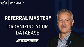 Referral Mastery: Organizing Your Database