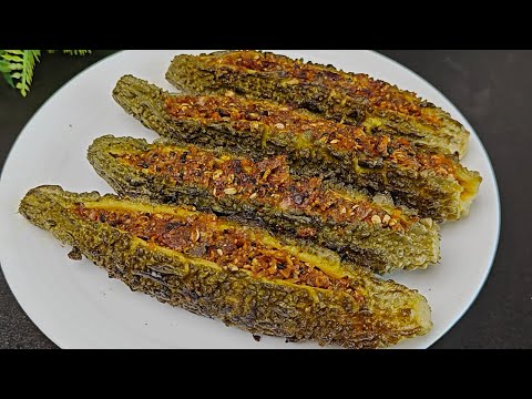 Bharwa Karela | Karela Fry | Bitter Gourd Fry Recipe | मसालेदार भरवा करेला रेसिपी