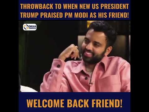 India and US ties going to become much more stronger with a friend in the White House!