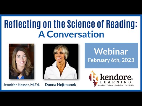 Reflecting on the Science of Reading: A Kendore Learning Webinar