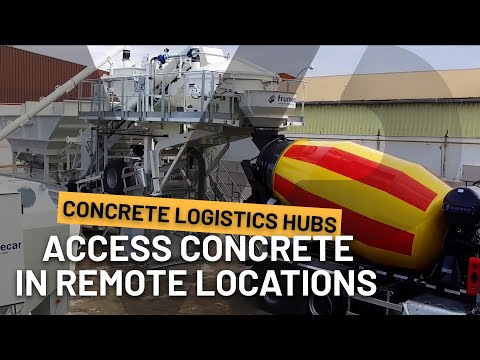 What is a Concrete Logistics Hub - and why do I need one for my next big project