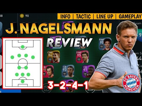 J. NAGELSMANN 3241 MANAGER REVIEW | NEW BAYERN MUNCHEN MANAGER | PES 2021 MOBILE