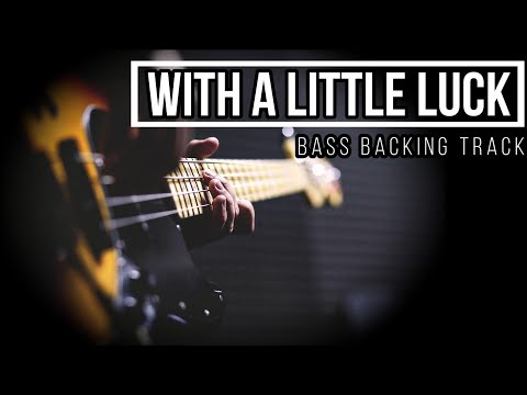 With a Little Luck - Paul McCartney | Bass Backing Track