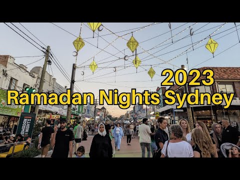 Ramadan in Sydney, Australia IFTAR Street Food Ramadan walking tour March 2023