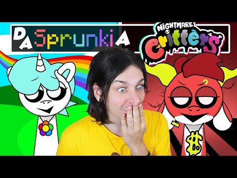 TUTTI gli SPRUNKI dei NIGHTMARE CRITTERS di POPPY PLAYTIME