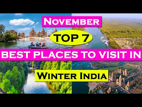 7 Best Places To Visit In November In India | White Winter Destination In India #winter