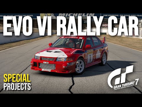 GT7 | Mitsubishi Evo VI WRC Rally Car Build Tutorial | Special Projects