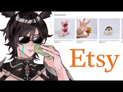 I OPENED MY ETSY SHOP!!! - HANDCAM - EN/VN/JP