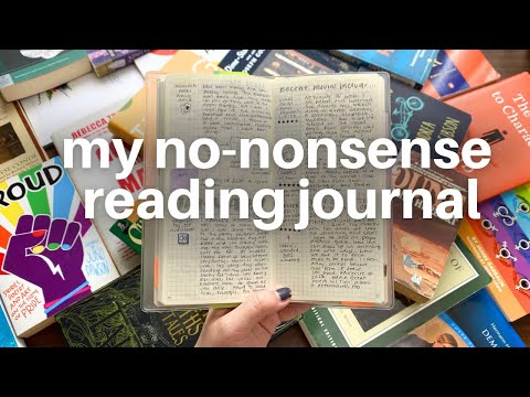 A reading journal setup for the rest of us